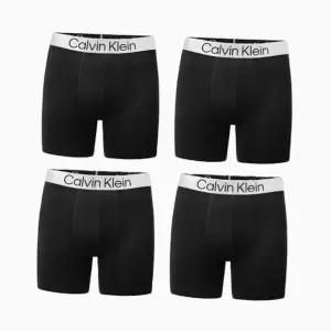 [Calvin Klein]UNDERWEAR CK 캘빈클라인 마이크로 4팩 박서브리프 남성 팬티 블랙 NP2855O-001 697490