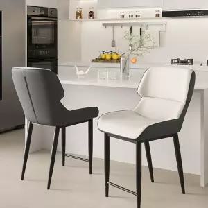 다리긴 의자 식탁용 인테리어 스툴 아일랜드 등받이 키높은 편한 홈바 디자