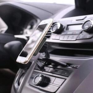 차량용 CD 슬롯 휴대폰 핸드폰 거치대 - 360 ° 회전   적합  내비게이션 및 대시캠에 이상적