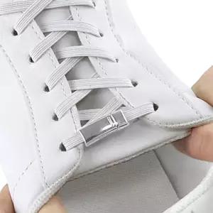 매듭 운동화 고탄력 끈 스판 없는 신발 늘어나는 화이트 FWC039D316