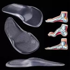 아치 포트 발 깔창 실리콘 쿠션 아치서 보호 패드 WFIDN6U