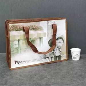 방수 타포린 에코 백 소형 다용도 가방 비 오는 날 필수 (WFKJG1M)