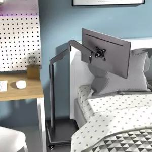 침대 모니터암 거치대 컴퓨터 선반 노트북 데스크 브래킷