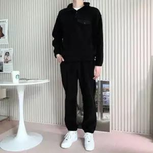 스냅풀오버 캠크루 조거 세트 241128M SD 남자 코디세 WFLQC6V