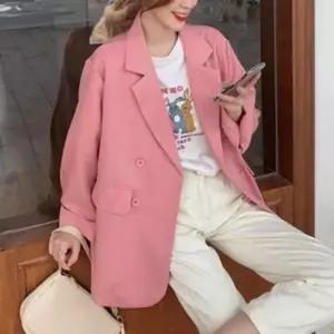 자켓 여자얇은 여자얇은 출퇴근 여성린넨 코디 WFLQVQO