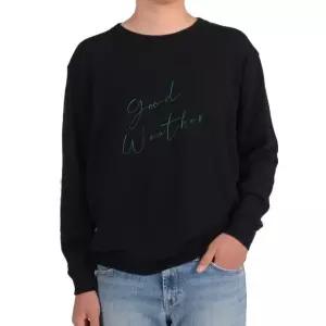 기모맨투맨 good weather 날씨 일기예보그림 다양한색상 전사이즈 (WFKIWXP)