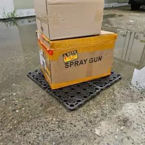 화분받침대 옥상조경 텃밭 바닥배수 깔판 34x34x2.5 (WFKJSPV)