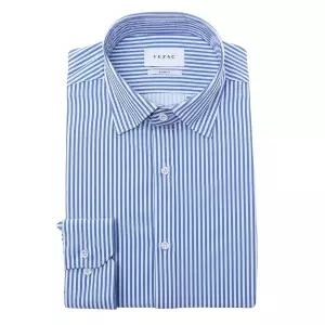 갤러리아 예작 남자 정장 셔츠 긴팔 슬림 스트라이프 남방 YJFSIS358BL