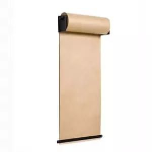 점보 크라프트 페이퍼 롤 박스 검정 벽부착 아트 DIY 브라운