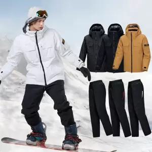 푸조 남자 여자 스키복 스노우 보드복 자켓 점퍼+바지 팬츠 세트 838915