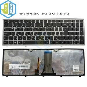 레노버 아이디어패드 G500S S510 플렉스 15 15AP S500용 SP FR BG 노트북 키보드 프레임 백라이트 포함