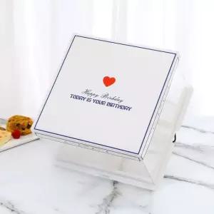 대형 케이크박스 투명 보관함 선물용 미니 포장재 디저트상자 윈도우