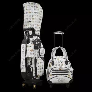 둘리나켓 4휠 캐리어형 골프백 세트: 편리하게 끌고 다니는 가방