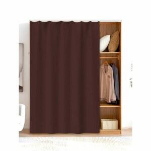 신발장 커튼 가리개 캐비닛 현관 레일 찬장 수납장 옷장 고리 가림막