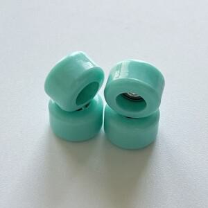 4개입 신형 프로페셔널 베어링 휠 PU 메탈 우레탄 핑거보드 미니 CNC 스케이트보드 악세서리