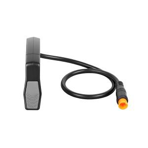 36V 48V 72V 범용 전기 자전거/전동 스쿠터 엄지 스로틀 TT009 3핀 커넥터 좌/우 22mm 핸들바 가속기