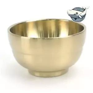 유기 재질 막걸리잔 미니 술컵 소주 사케잔