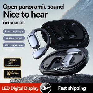 100 + 언어 실시간 번역 AI 스마트 음성 양방향 M75 이어버드  여행용 터치 컨트롤 이어폰