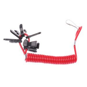 1Pcs 보트 선외 스위치 엔진 전동 끈 긴급 정지 버튼 맥세이프 커넥터 코드 Yamaha Suzuki Honda와 호환 가