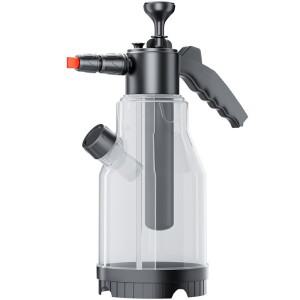 1개 2리터 측면 개방형 업그레이드 핸드 펌프 폼 스프레이어  공압식 스노우폼 세차 두꺼운 병 자동차 세척