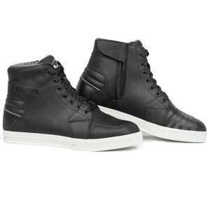 남성용 ILM 미끄럼 가죽 라이딩 슈즈 오토바이 방지