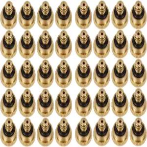 루위안 황동 미스트 노즐 0.016 오리피스(0.4mm) 10/24 UNC 파티오 시스템 실외 냉각 시스템을 위한 워터