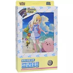 포켓몬카드 컬렉션 파일세트 릴리에 포켓몬스터 카드팩 어린이 장난감 선물