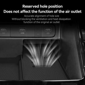 기아 쏘렌토 2021-2025 무선 충전 매트 차량호환  휴대폰 고속 커버