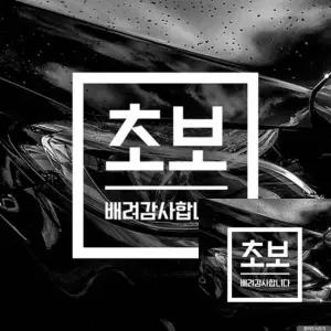 초보 운전 차량 스티커 배려 감사 메시지 화이트 자동차 꾸미기 (WFKKYV3)