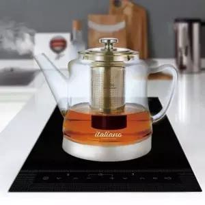 내열 유리 손잡이 주전자 티포트 위생 물병