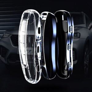 키 케이스 홀더 카이엔 체인 투명 911타이칸 파나메라 용 718 마칸 t 자동 화이트 원격