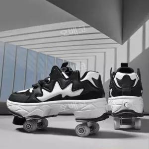 바퀴달린슈즈 인라인운동화 롤러스케이트 트랜스포밍신발 선물 성인 취미