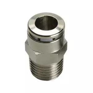 BPC6-1/8 씨디씨에어원터치피팅(BRASS) 10EA BPC 06-01 (1/8)