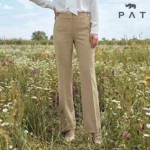 [PAT 여성] 리싸이클 나일론 부츠컷 팬츠_1JB1672