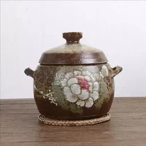 황토 쌀 보관통 전통 도자기 쌀독 곡식 저장 용기 쌀벌레 방지