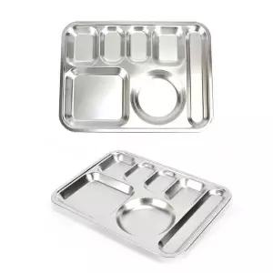 스텐 242JIN98 27종 단체급식 4찬 성인 식판 40.4x30cm 41호