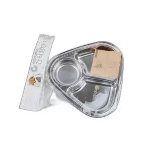 스텐 336JNS33 간식쟁반 1호 어린이용 간식판 스텐그릇 배식판