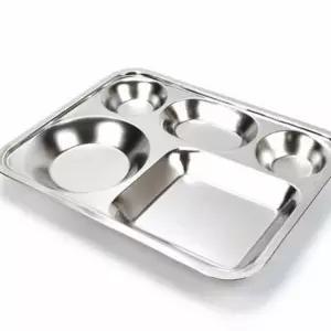 타원3찬 977XAB98 스텐식판 가정용성인식판 다이어트식판 식당