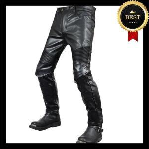 오토바이 라이딩 청바지, 모토크로스 레이싱 PU 가죽 방수 방풍, 4X CE 무릎 엉뽕