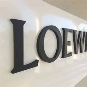 비즈니스 로고 표지판을 위한 3D 아크릴 문자 상점 벽 회사 레이저 절단을 실내/실외 맞춤형