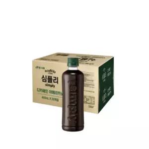 심플리 디카페인 아메리카노 400ml 20개입