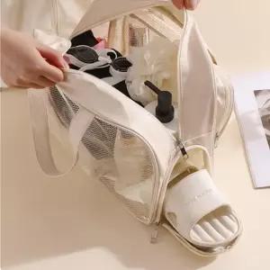 방수 비치 수납 가방 투명 워터파크 인기 백 추천템 슬리퍼 물놀이