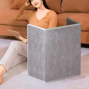 사무실 발난로 파티션 접이식 난로 히터 히팅 패드