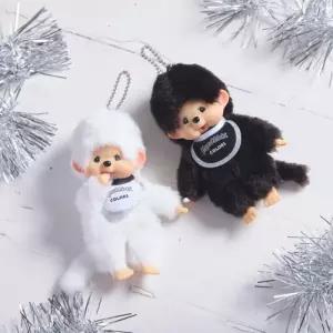 Monchhichi 화이트 몬치치 키링 키체인 가방악세사리