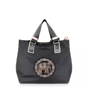 /어반백 숄더백 캐주얼 큐빅 코끼리 빅 토트 숄더백URB_NB47
