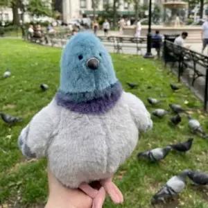 배불뚝이 비둘기 인형 애착 남자 여자 친구 학생 우정 행운 생일 귀여운 선물