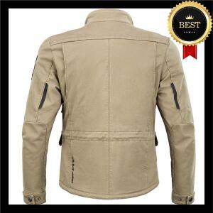 레트로 오토바이 재킷 방수 내마모성 통기성 모토크로스 라이딩 의류 CE 인증 보호 장비