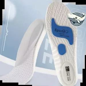 슬리퍼깔창 스포츠 충격 흡수 쿠션 신발 깔창 편안한 발 안아픈 러닝