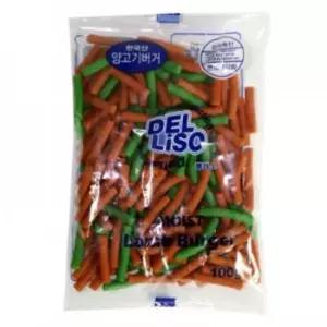 델리소 양고기버거 100g 50개입 1Box 버거 간식 져키 저키