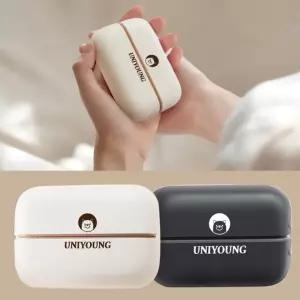 유니영 마그네틱 듀얼 손난로 USB 충전손난로 방한용품 찜질팩 등산 캠핑 수능선물 졸업 크리스마스선물